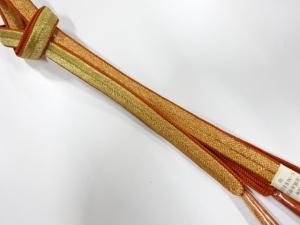 未使用品　正絹　手組帯締め